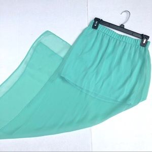 Express Sheer Maxi Skirt Size XS